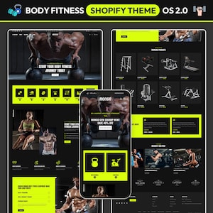 Fitness Shopify Theme for Gym Equipment and Workout Stores