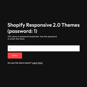Modern Apparel Store Shopify Theme Homepage Design