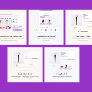 Beauty Ecommerce Product Page Shopify Template
