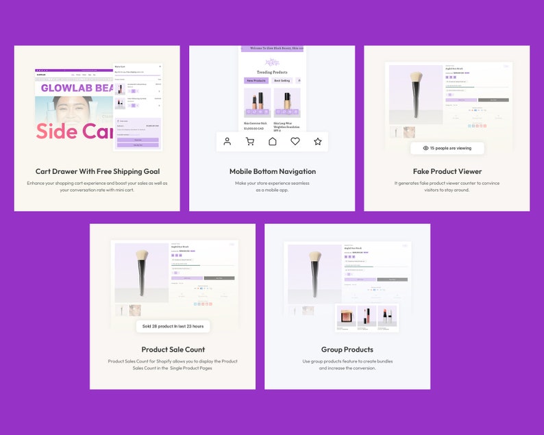 Beauty Ecommerce Product Page Shopify Template