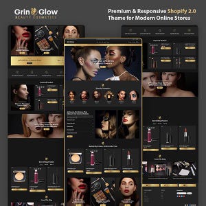 Beauty Shopify Theme | Ultimate Cosmetics Store Template | Skincare & Makeup Ecommerce Design | Modern Shopify Theme