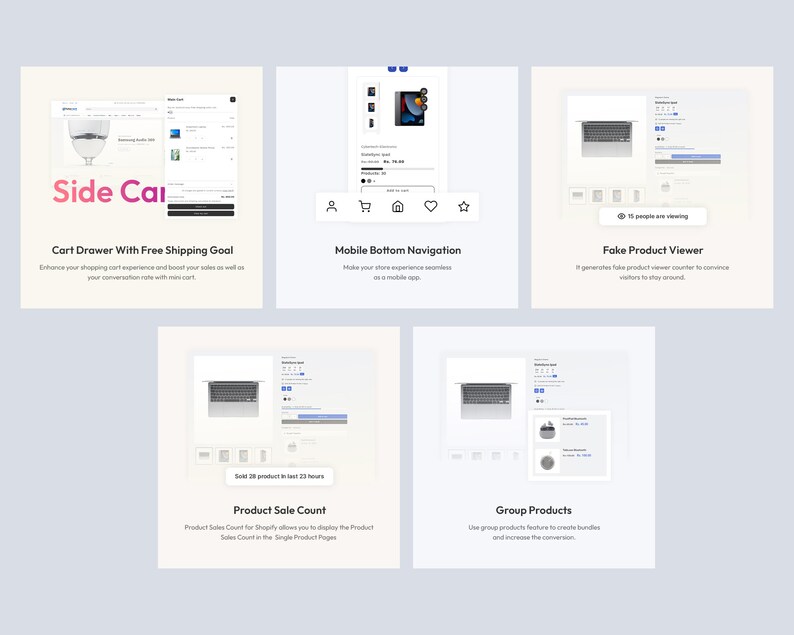 Electronics Shopify Theme, Gadgets Website Design, Modern Tech Store ...