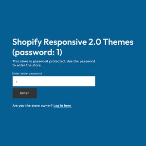 Modern Clothing Store Shopify Theme Homepage Design