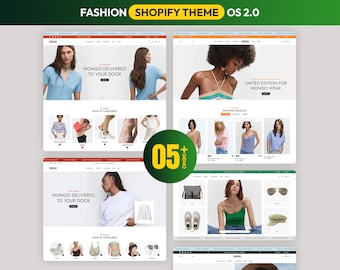 Minimal Fashion Shopify Theme | Clothing and Apparel Store | Boutique Fashion Brand | Modern Minimal Ecommerce | Women's Clothing