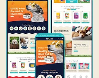Pet Store Shopify Theme for Dog, Cat Food, Supplies & Accessories