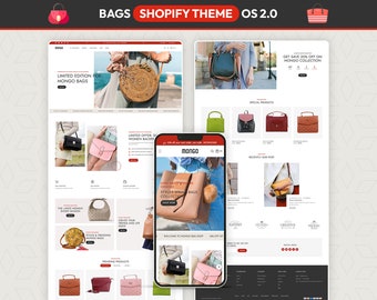 Fashion Shopify Theme, Clothing Store Template, Boutique Ecommerce Website, Apparel Shop Design, Modern Fashion Store