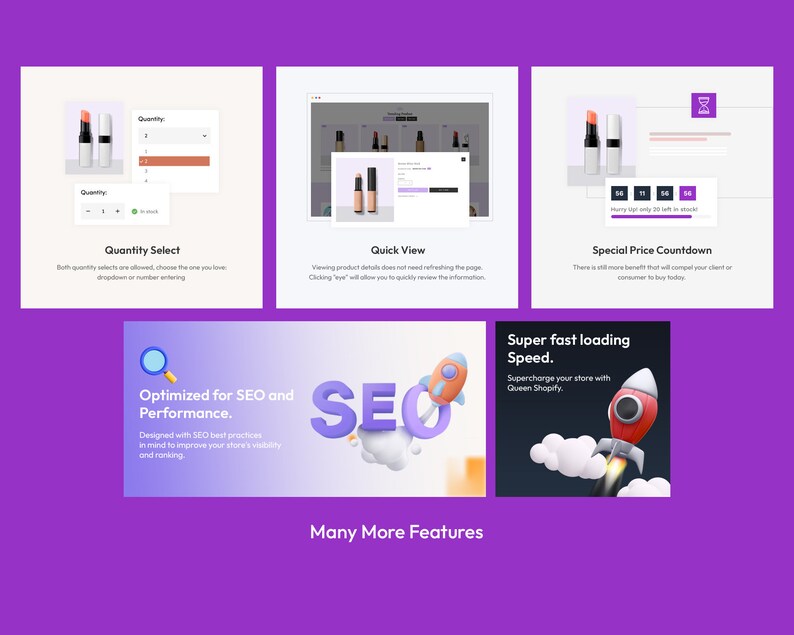 Skincare Store Shopify Theme Features Overview