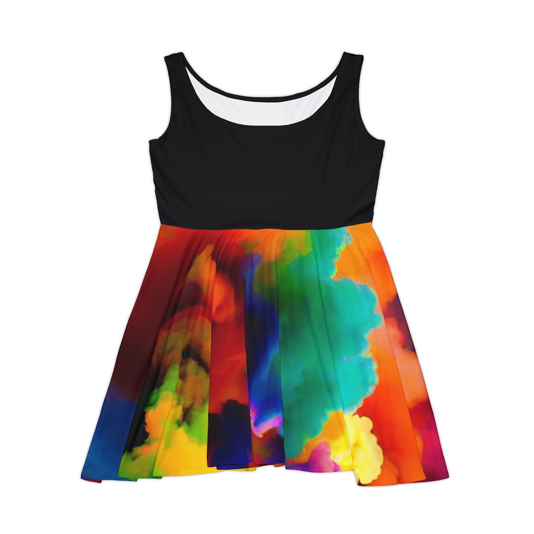 Women's Skater Dress AOP Etsy