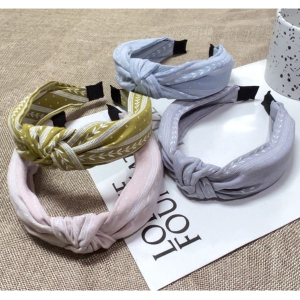 Knotted Headband Etsy UK