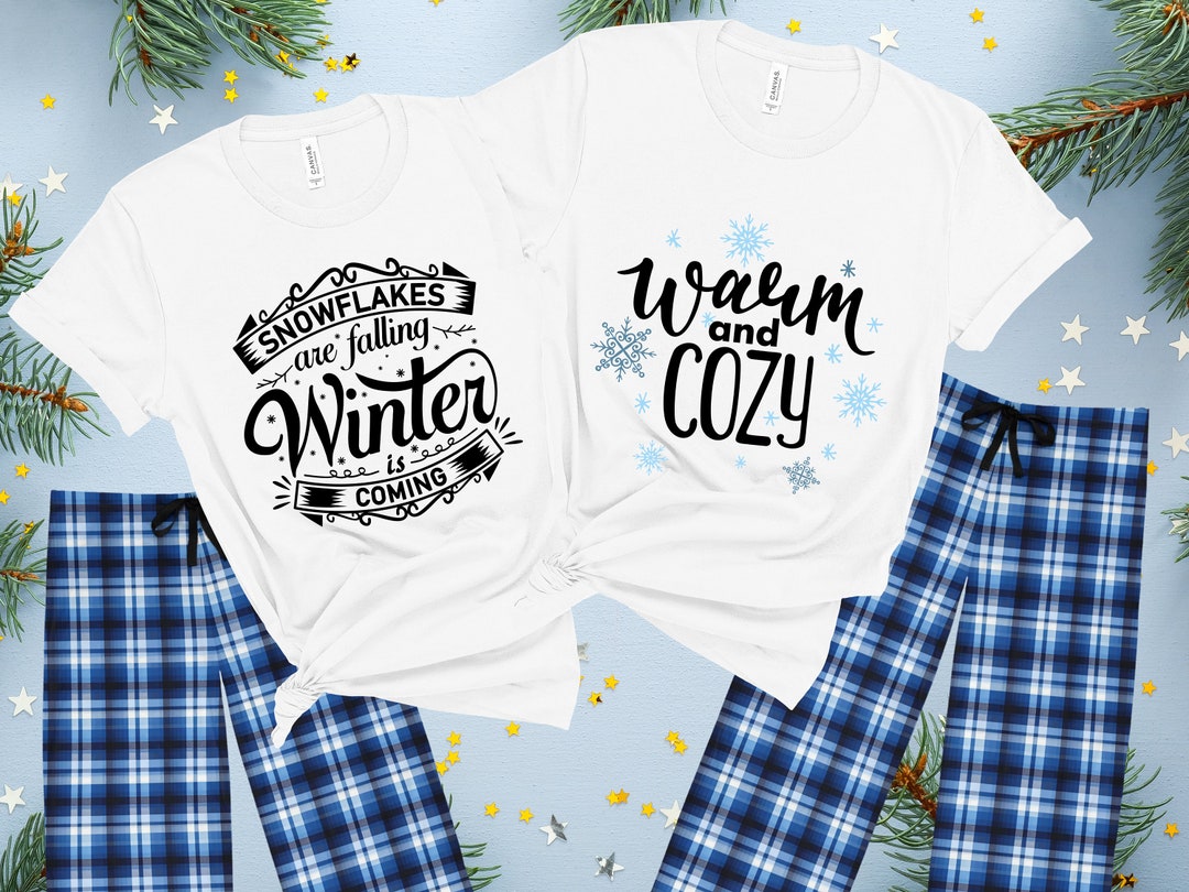 Christmas Pajama Sets 70 Winter Quotes Custom Christmas - Etsy