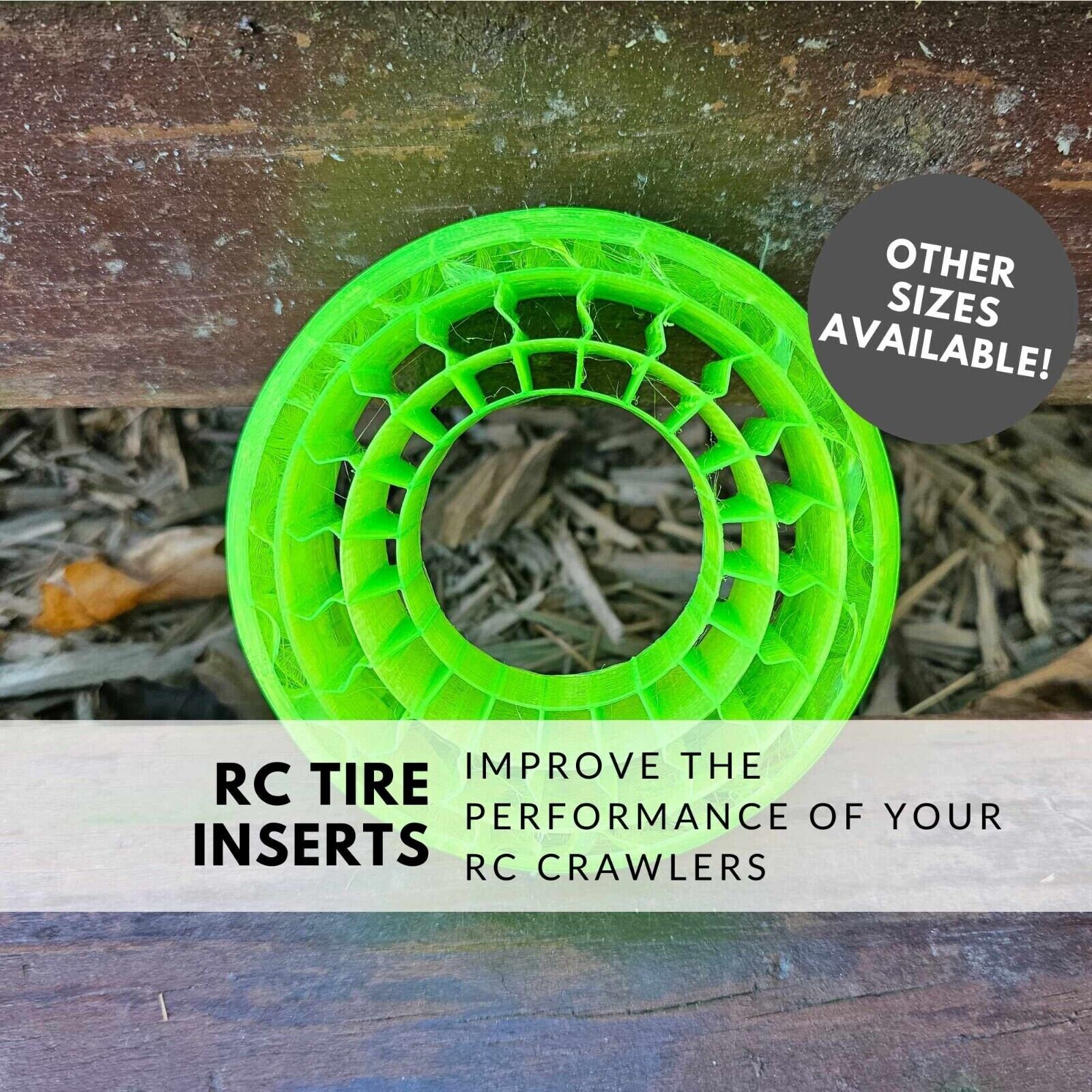 Jconcepts Ruptures RC Crawler 3D Printed Tire Foam Insert Etsy