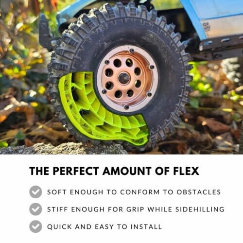 Whitz Racing Products 1/10 Closed Cell Front 2.2\" Tire Foam Insert  2 Tire Foam Insert 2 Wrp Frt Fi