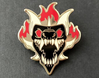 Fire of the Dragon, Hard Enamel Metal Pin
