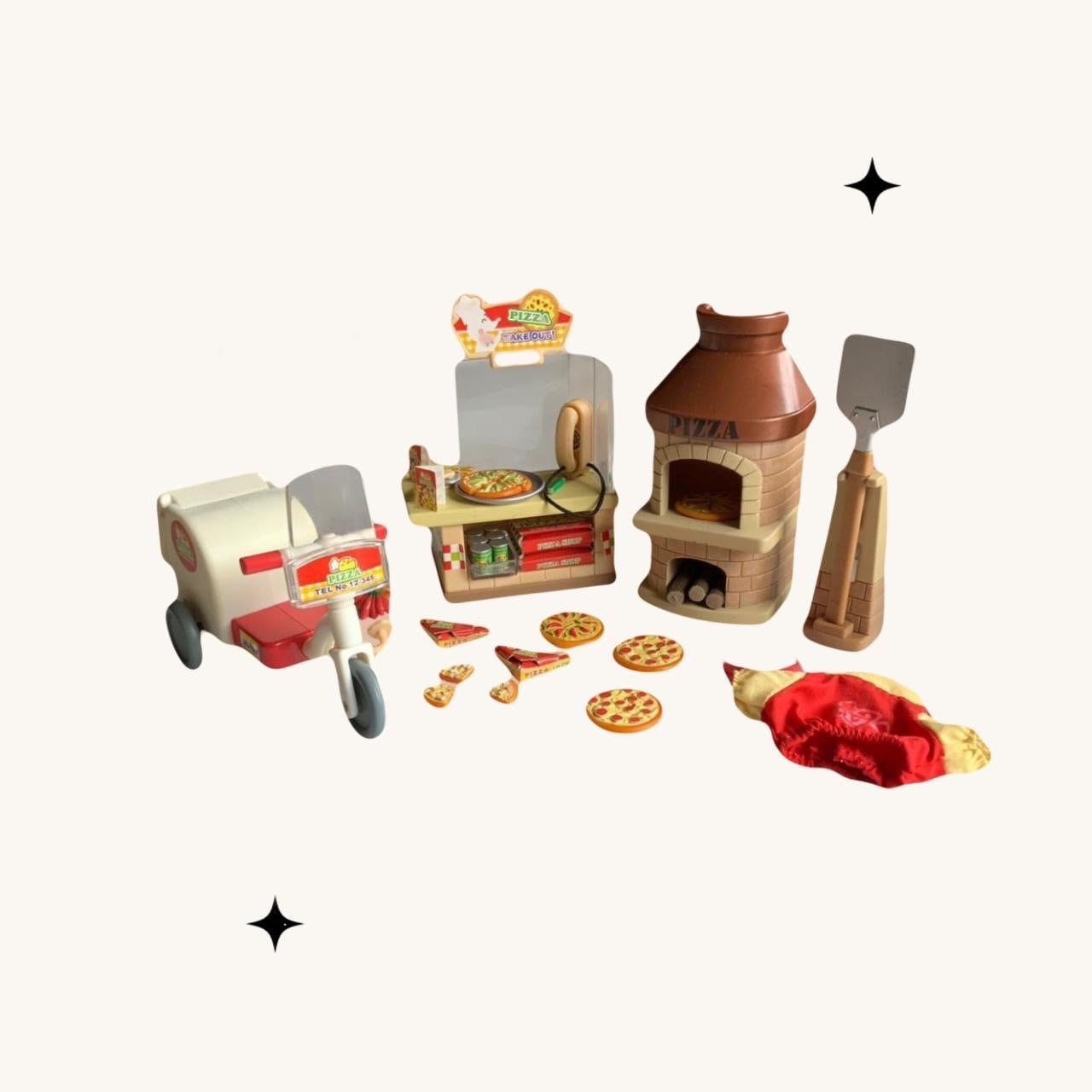 Sylvanian Families Pizza Shop SYLVANIAN FAMILIES Pizza Parlour Set