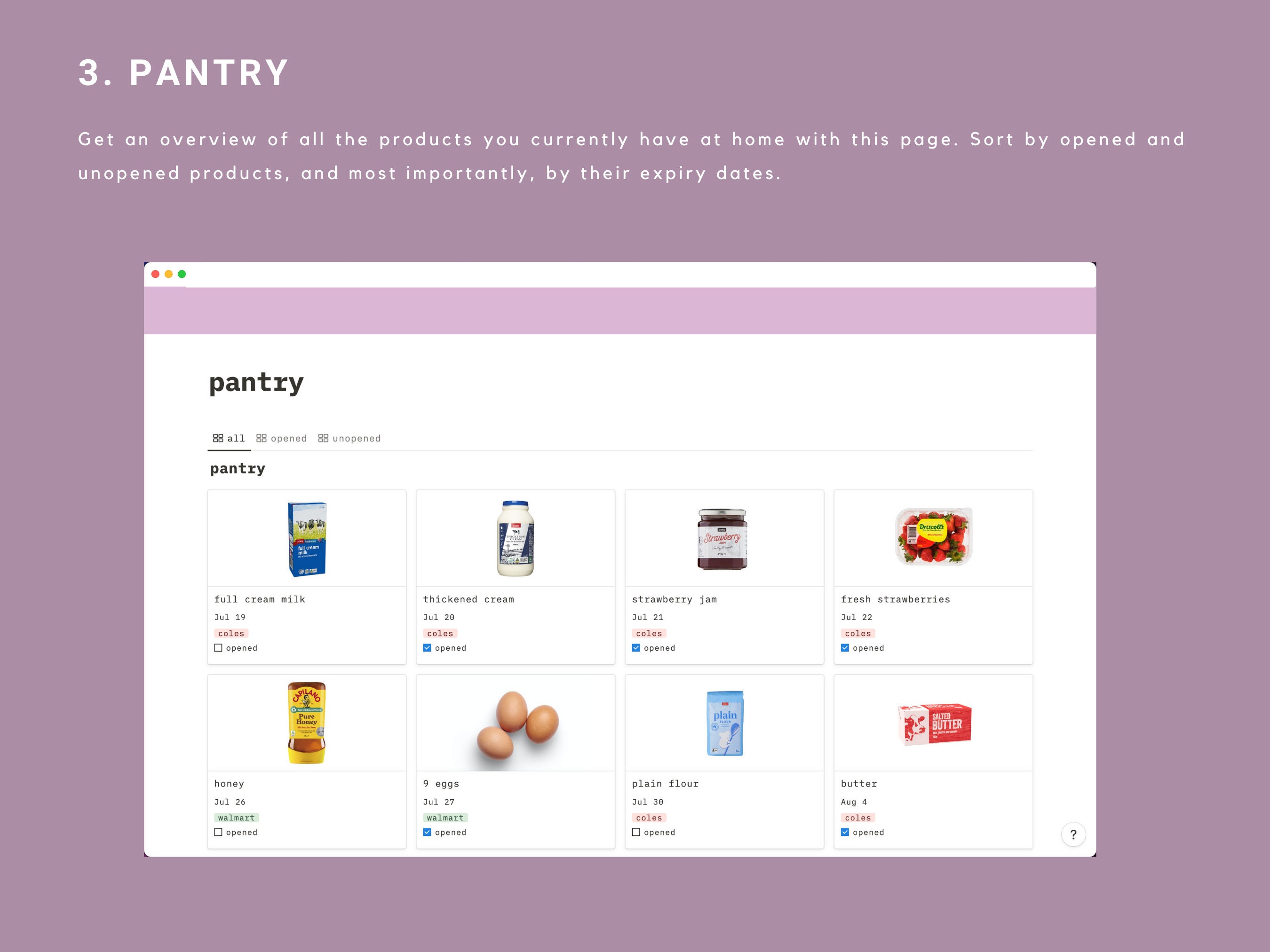 Notion Digital Recipes | Recipe Tracker | Pantry List | Grocery List ...