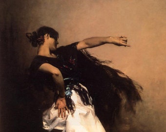 ジョン・シンガー・サージェント - スペインのダンサー 1880年 エル