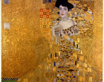 Klimt Portrait of Adele Bloch-Bauer I The Lady in Gold Hand Painted oil reproduction Klimt captivating masterpiece of grace and mystery