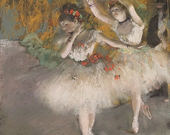 エドガー・ドガ「星（舞台の踊り子）」1878年、高品質手描き油絵複製