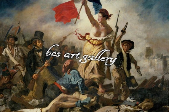 Eugène Delacroix【民衆を導く自由の女神】 民衆を導く自由の女神を徹底解説！なぜ胸がはだけているのか