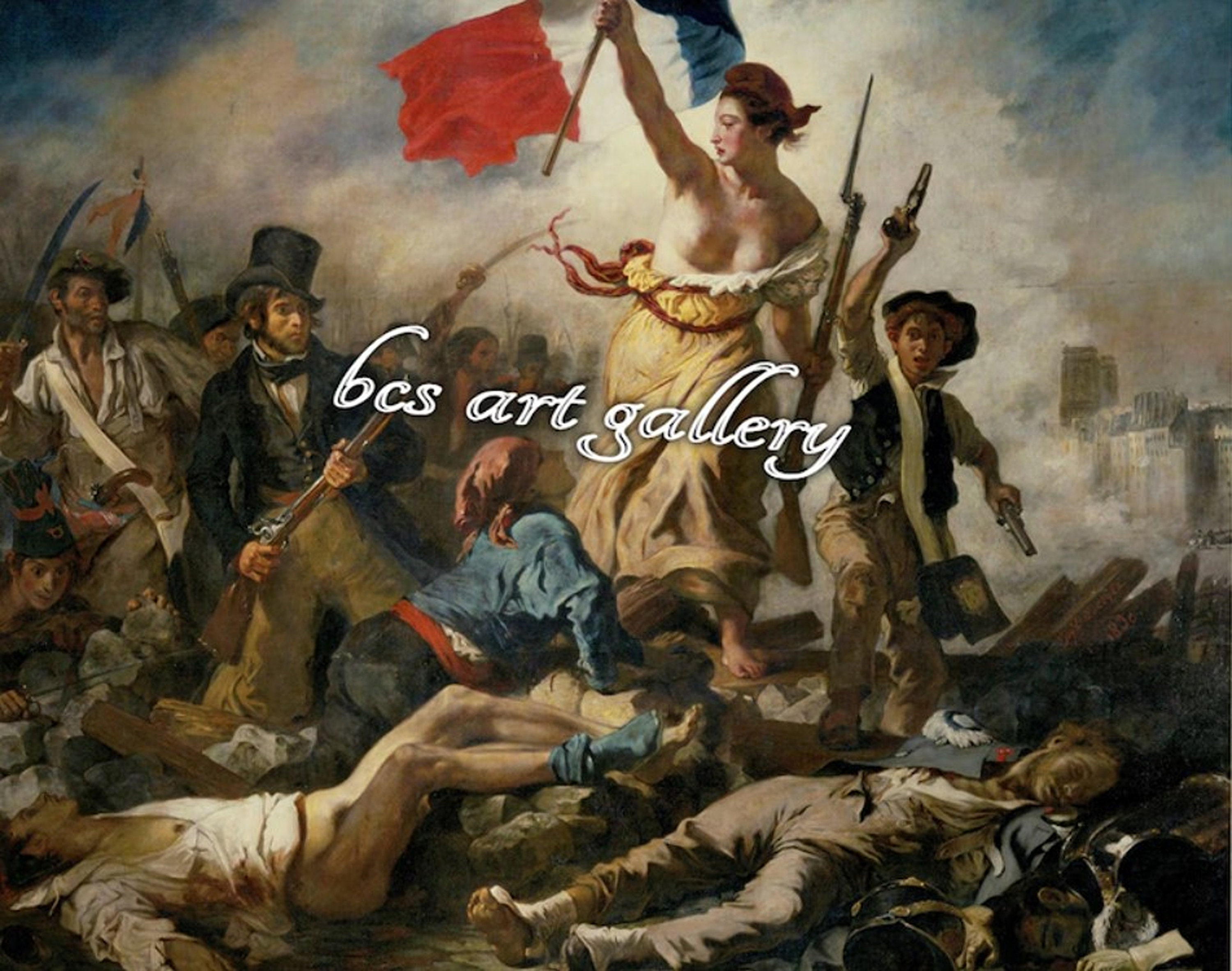 kEugène Delacroix【民衆を導く自由の女神】 民衆を導く自由の女神：ドラクロワの名画がルーヴル美術館で再