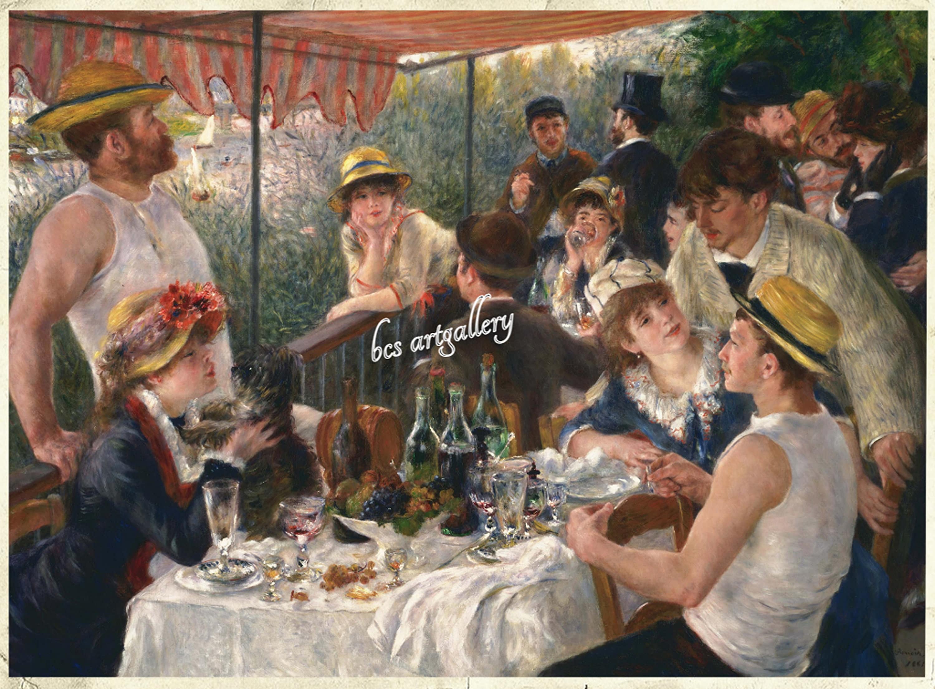 Renoir、PAUSAGE、海外版超希少レゾネ Landscape by Renoir – Mosaic Puzzles