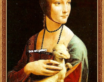 模写画　レオナルド・ダ・ヴィンチ　手描きの油絵 模写画 レオナルド・ダ・ヴィンチ 手描きの油絵 模写画