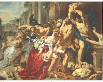 ピーテル・パウル・ルーベンス作「聖母被昇天」（1626年）、手描きの