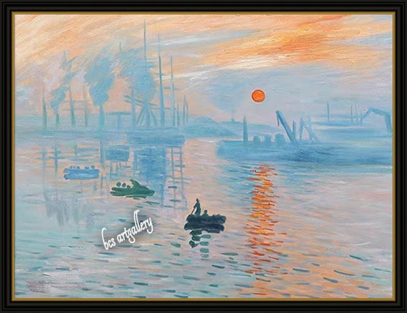 Claude Monet 印象派 【日の出】 印象・日の出 モネ