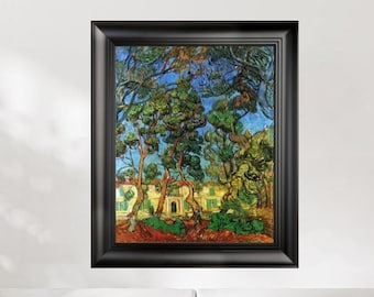 ヴィンセント・ヴァン・ゴッホ作「サン・レミ精神病院の庭」 - Etsy 日本