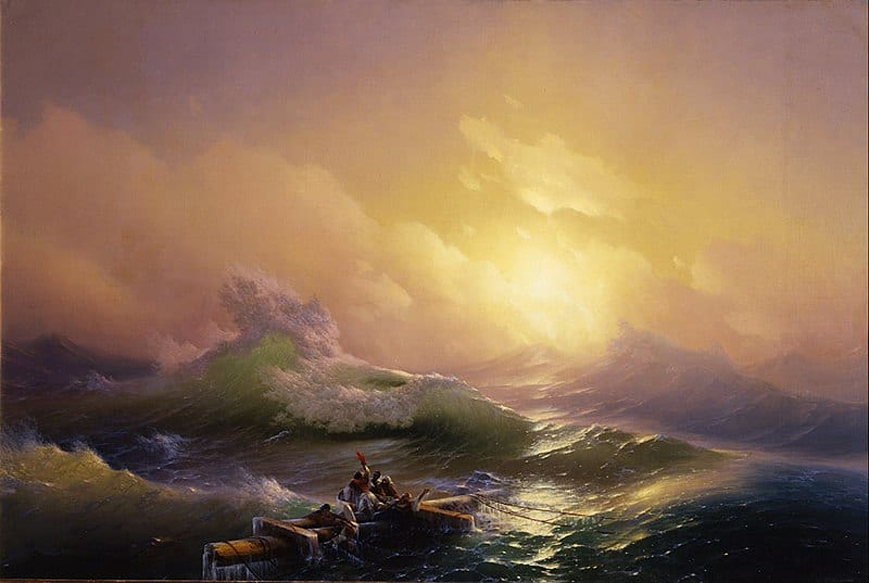 The Ninth Wave Ivan Aivazovsky | Hand-painted Oil Reproduction
