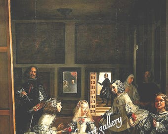 ほかの方発送×Velázquez【Las Meninas】複製画 Velázquez 'Copy' May Be the Real Thing - The New York Times