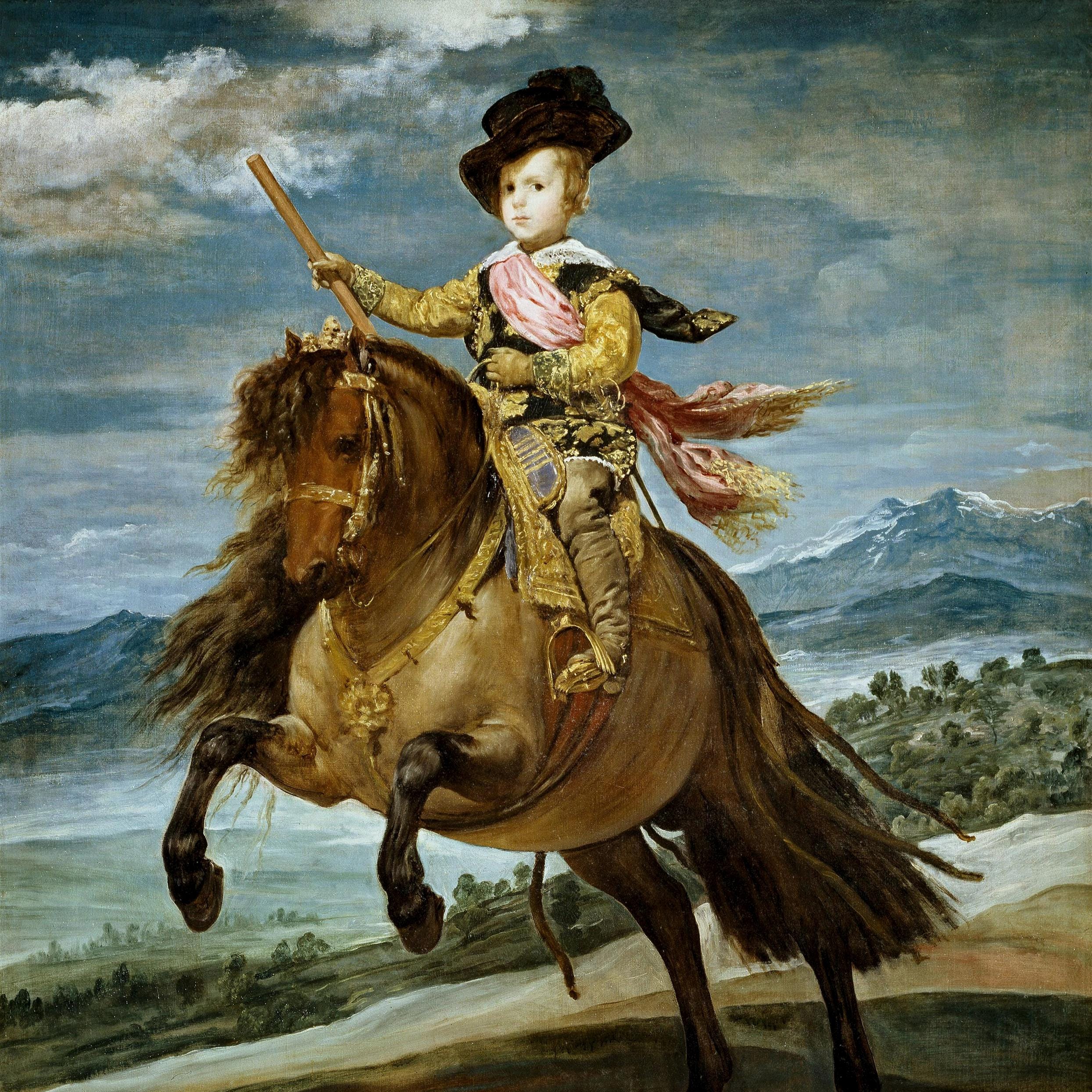 油彩複製画 | ディエゴ・ベラスケス作「バルタサール・カルロス王子の