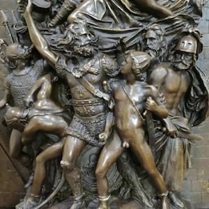 La Marseillaise François Rude Departure of the Volunteers on Arc de Triomphe Paris bronze sculpture replica Francois Rude European decor