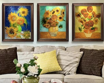 フィンセント・ファン・ゴッホのひまわり、第3版の繰り返し フィラ