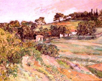 「プロヴァンスのセザンヌ／ Cézanne in Provenceハードカバー Houses in Provence: The Riaux Valley near L'Estaque by Paul