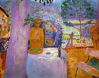 La Terrasse in Vernonnet Pierre Bonnard 1939 Die Terrasse in