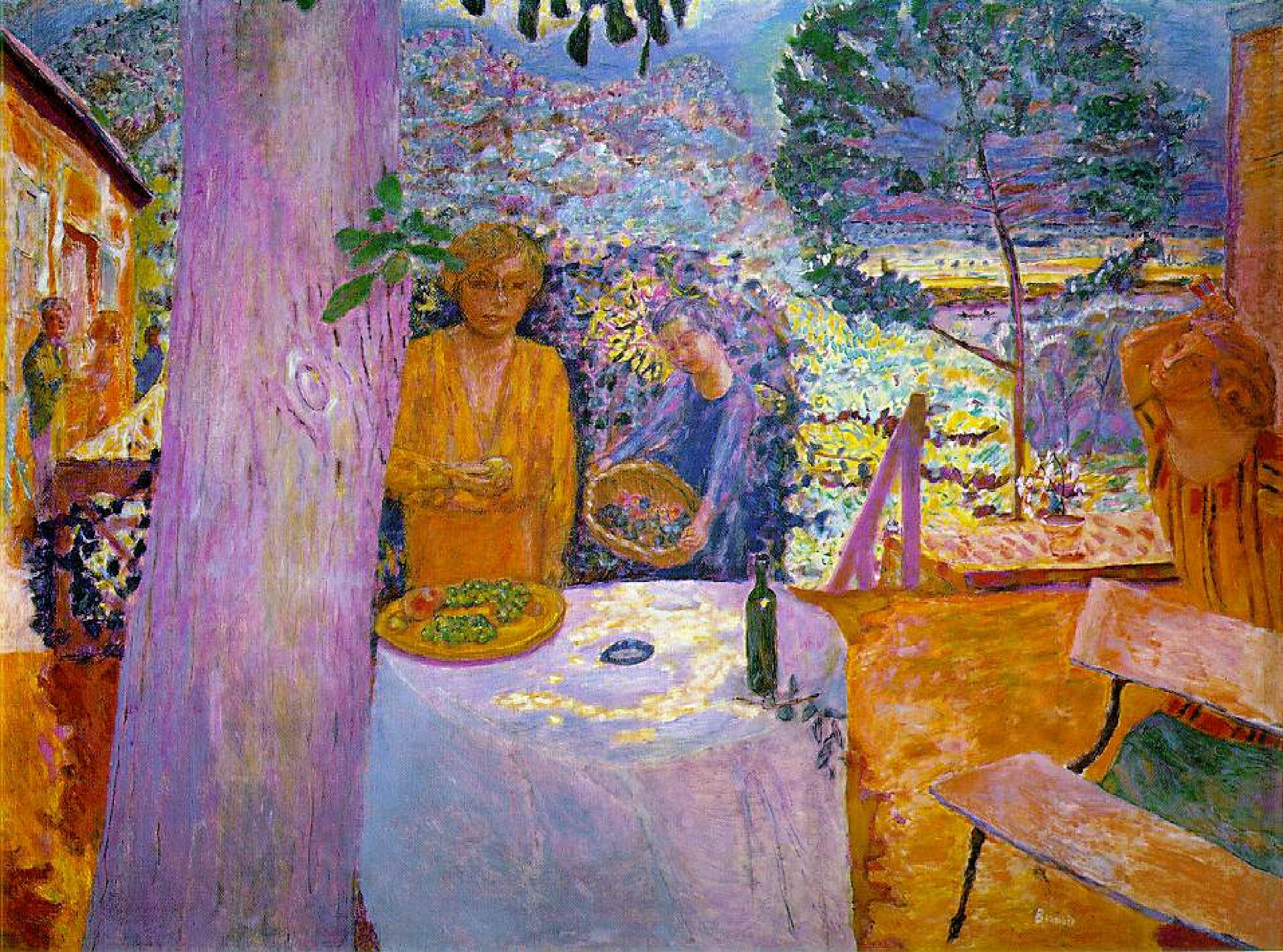 La Terrasse à Vernonnet Pierre Bonnard 1939 the Terrace at