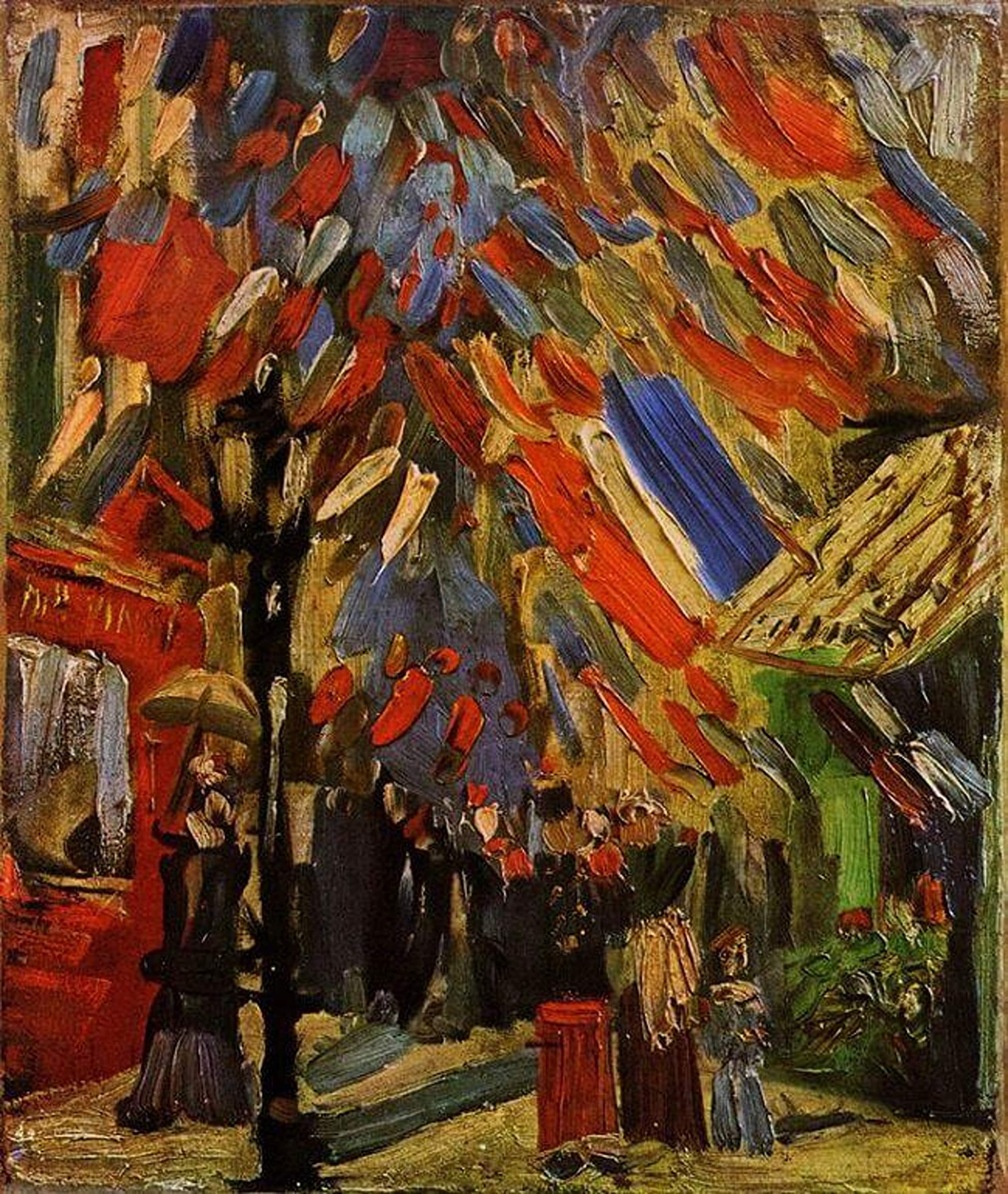 Vincent Van Gogh Fourteenth of July Celebration in Paris 1886