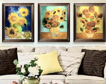 フィンセント・ファン・ゴッホのひまわり、第3版の繰り返し フィラ