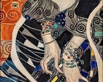 【大型】グスタフ クリムト ユディト 絵画 複製画 大型】グスタフ クリムト ユディト 絵画 複製画