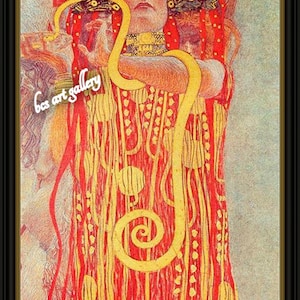 【大型】グスタフ クリムト ヒュギエイア 絵画 複製画 ファイル:Klimt hygeia.jpg - Wikipedia