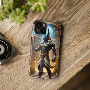 Anubis Tough Phone Case - Egyptian God Design, Durable Phone Cover, Gift for Mythology Lovers, Protection for iPhone, Samsung, Unique Phone
