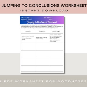 Beat Insecurities and Build Confidence Worksheet | Therapy for Self Esteem and Career Building | Positive Thinking Journaling