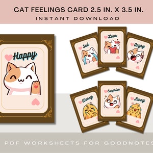 Cartes mémoire des émotions thérapeutiques | Thérapie pour les enfants | Tableau des sentiments PDF | Cartes Emote imprimables | Aide au thérapeute | Communication avec les enfants
