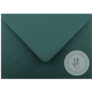 25 buste per lettere, formato B6, 17,5 x 12,5 cm, colore verde eucalipto :  : Cancelleria e prodotti per ufficio