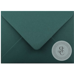 Busta Verde Ottanio B6 (125x175mm) | Busta Partecipazioni Matrimonio | 120 gsm