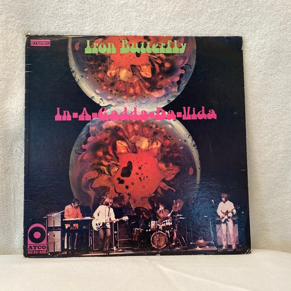 1968 Iron Butterfly In-A-Gadda-Da-Vida Vinyl Record