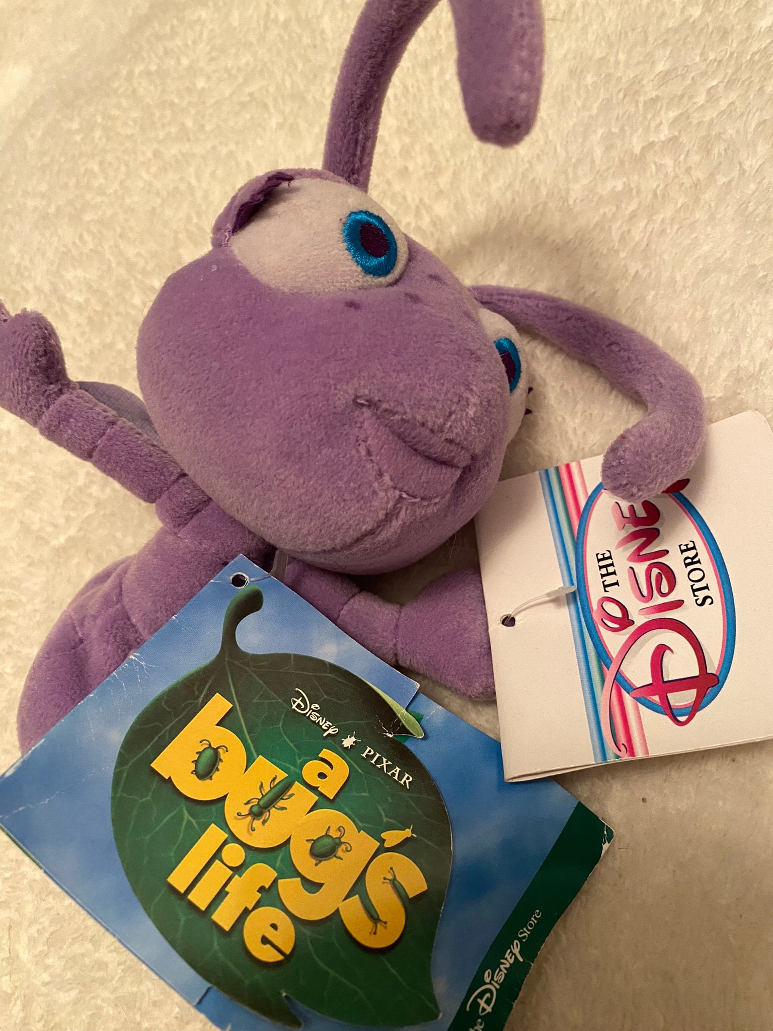 Disney A Bug's Life Bean Bag Plush Stuffed Animals - Mint - Etsy