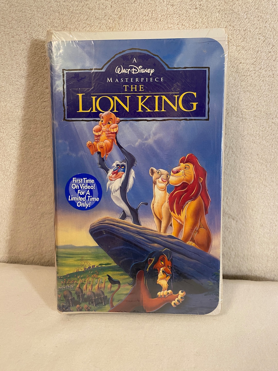 Disney's the Lion King VHS 1994 Unopened in Original Etsy