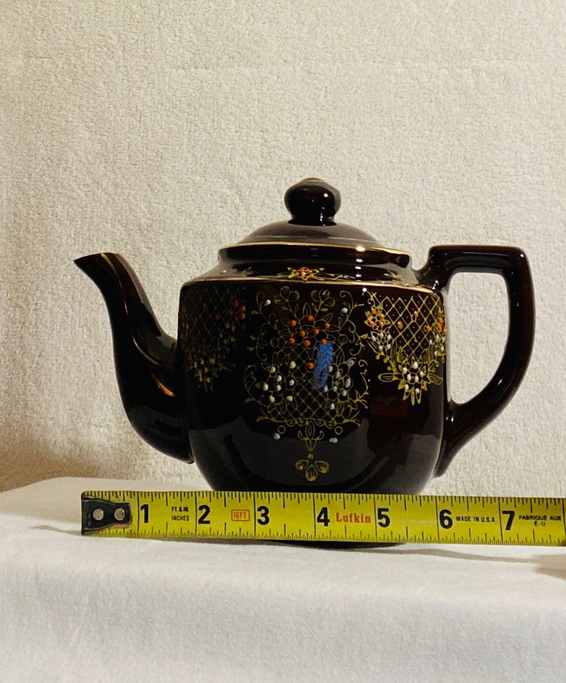 Vintage 1960s Hand Painted Japanese Teapot Etsy Vintage 1960s Hand Painted Japanese Teapot Etsy